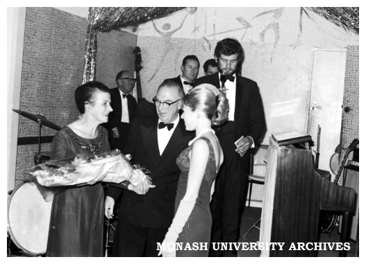 Mr &amp; Mrs Lambert at Caulfield Technical College ball