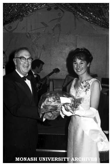 Mr Lambert &amp; Miss Charity at Caulfield Technical College ball