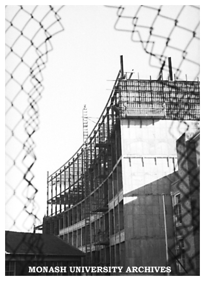 Caulfield Technical College construction
