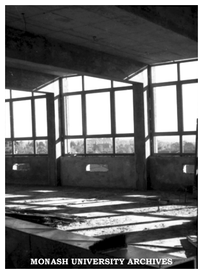 Caulfield Technical College building construction