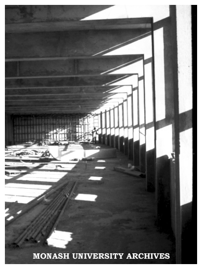 Caulfield Technical College building construction
