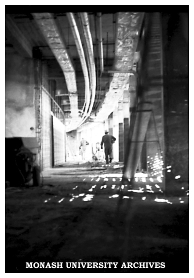 Caulfield Technical College building construction