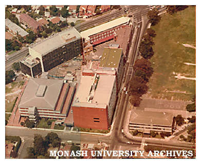 Aerial view of Caulfield Institute of Technology
