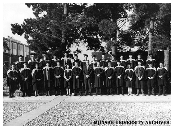 Bachelor of Jurisprudence graduates 1967