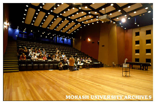 Interior of Performing Arts building