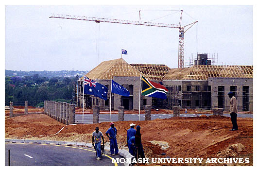 Construction of Monash South Africa