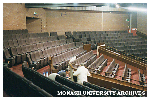 New seating in George Jenkins Theatre