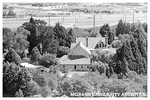 Vice-Chancellor's house from the north