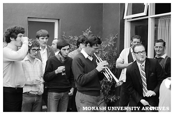 Monash jazz club at the Nottinghill Hotel