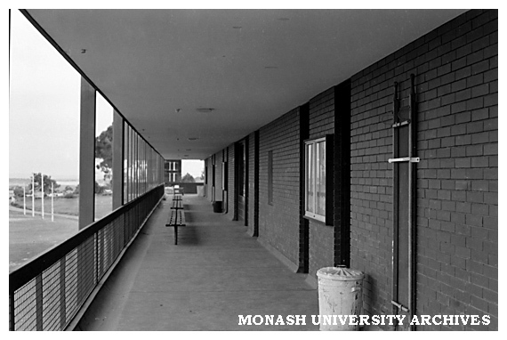 Sports pavilion changing rooms