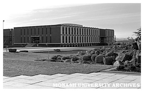 Administration building from Menzies building