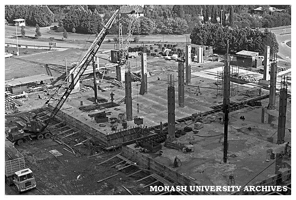 Law building construction site