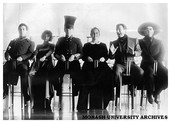Cast of the Victorian State Opera's production of 'The Barber of Seville' at the Alexander Theatre