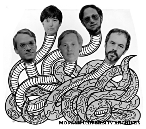 Contributors to 'Surrender Australia?' - artwork by Stuart Wagstaffe