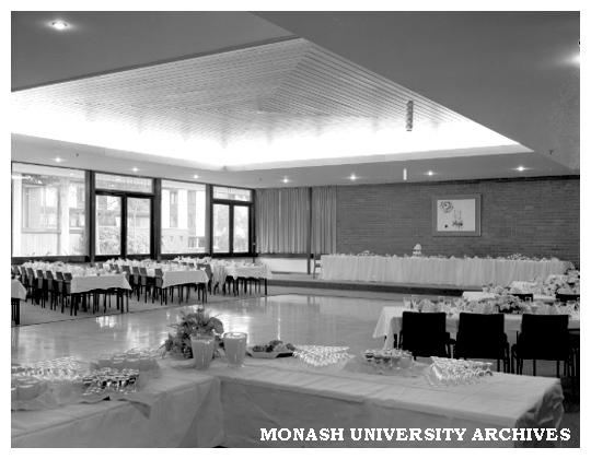 Deakin Hall dining hall