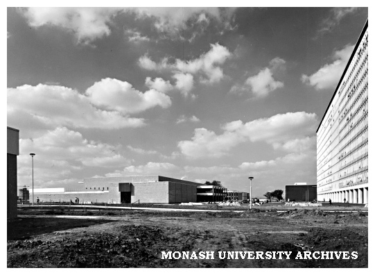 Union building from the west with Menzies building (right)