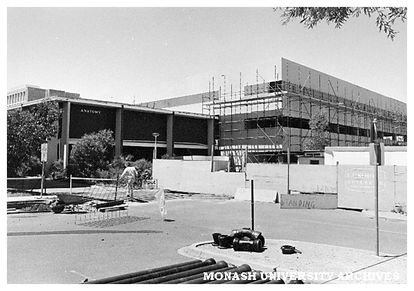 Construction of Medicine building