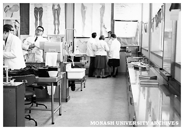 Anatomy dissecting room