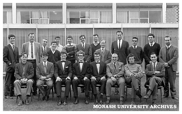 Civil Engineering 4th Year students and staff 1966