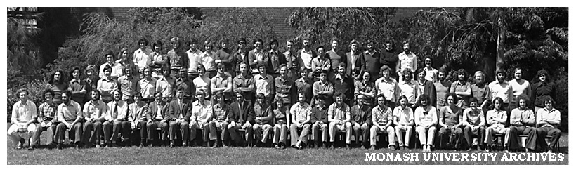 Civil Engineering 4th year students and staff 1974
