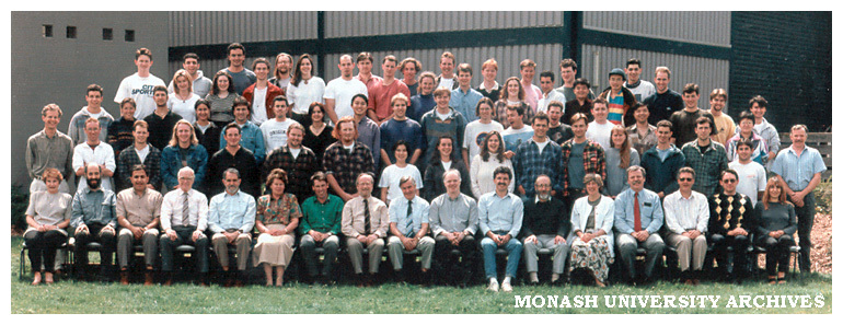 Civil Engineering 4th year students and staff 1994