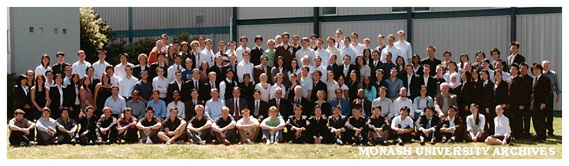 Civil Engineering 4th year students and staff 2006