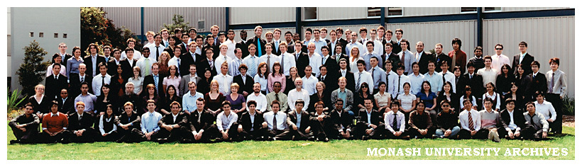 Civil Engineering 4th year students and staff 2008