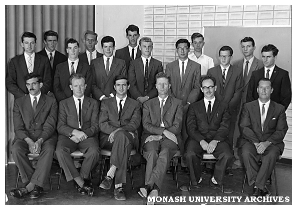 Engineering Faculty staff and students 1962