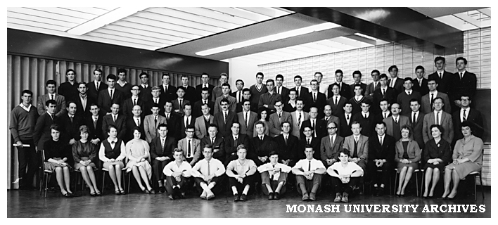 Engineering Faculty staff and students 1963