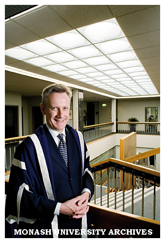 Professor Adam Shoemaker, Deputy Vice-Chancellor (Education), in first floor Administration Building 3a.