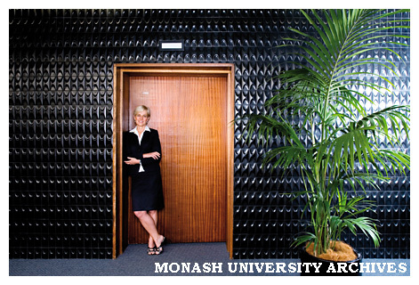 Professor Stephanie Fahey, Deputy Vice-Chancellor (International), in the Administration Building 3a, first floor.