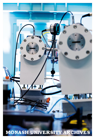 Equipment in beam line room in the Australian Synchrotron