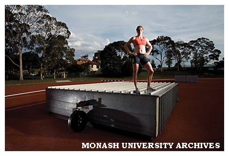 Lauren Hewitt, Monash Science alumna and champion sprinter