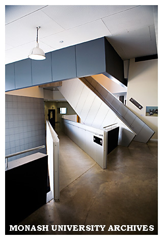 Interior of Faculty of Art &amp; Design, Caulfield campus.