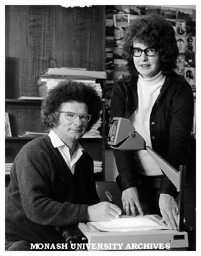 Dr Leo West and Mrs Natalie Kellett, HEARU