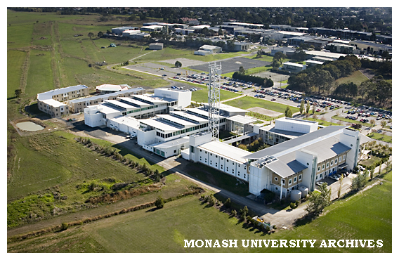 Aerial view of Berwick campus