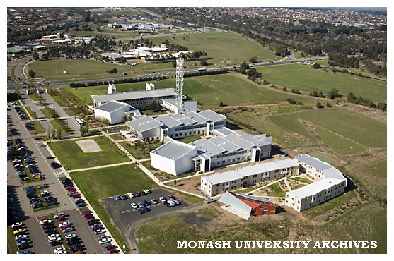 Aerial view of Berwick campus