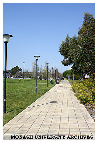 Footpath at Berwick campus