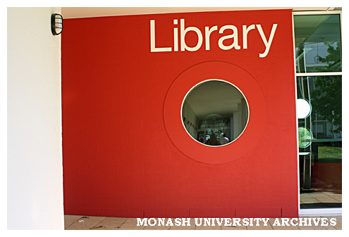 Library entrance at Berwick campus