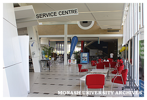 Foyer outside Student Services Centre in Building 901, Berwick campus