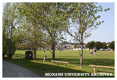 Playing field at Berwick campus