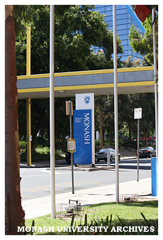 Entrance to Monash University, Caulfield campus