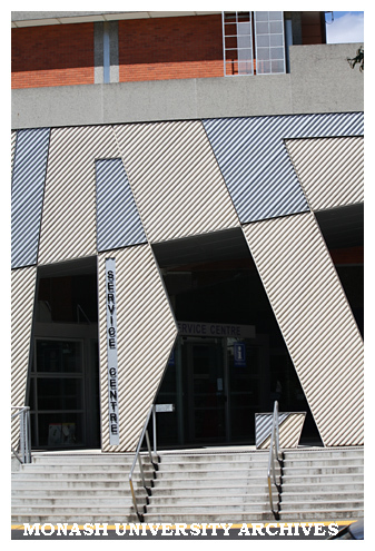 Entrance to Student Services Centre, Caulfield campus