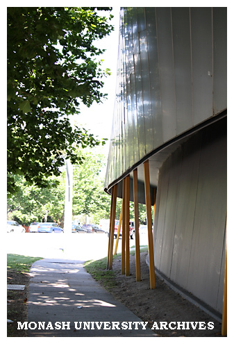 Building G (Art Design and Architecture)from Dandenong Road