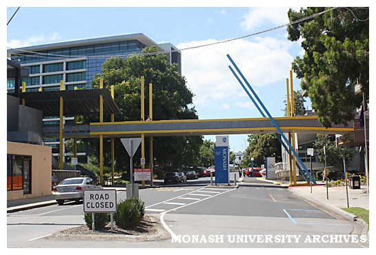 Entrance to Monash University, Caulfield campus