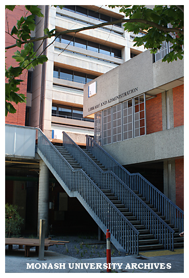 Building A (Library and Administration), Caulfield campus