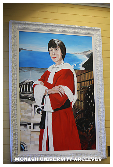 Portrait of The Honourable Chief Justice Marilyn Warren, by Charlotte Clemens.
