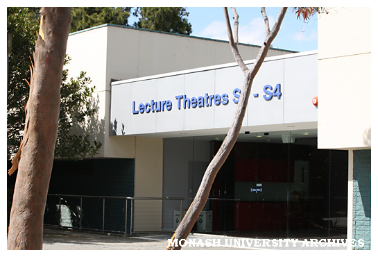Science lecture theatres, Clayton campus.