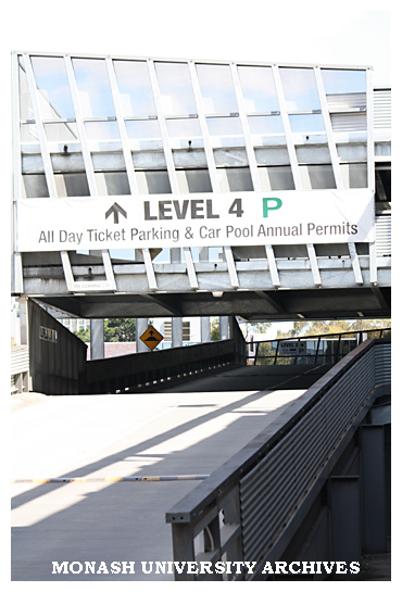 Multi-level car park (north), Clayton campus.