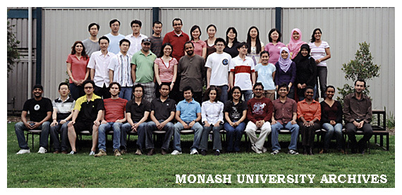 Department of Chemical Engineering postgraduate scholars, 2008